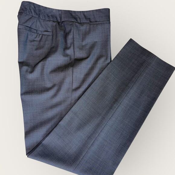 Classiques Entier Wool Blend 2 Piece Suit Set Blazer Jacket Size 6 Pants 8 Gray - Picture 6 of 12